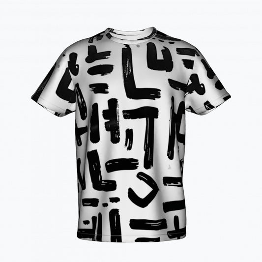 Glyph C1ph3r Full Print Men's T-Shirt - Cotton